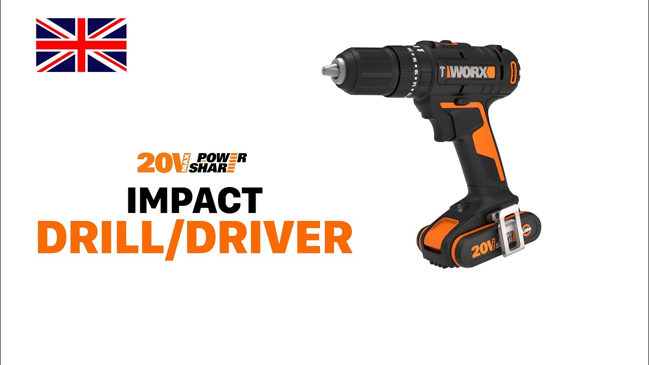 WORX WX370 IMPACT DRILL_DRIVER UK