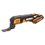 Реноватор  WORX WX682, 20V, щеточный, с АКБ 2 А/ч и ЗУ + сумка