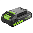 Пила циркулярная  Greenworks GD24CS, 185 мм, 24V, бесщеточная, 2 А/ч и 2 А ЗУ