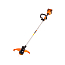 Триммер  WORX WG183E, 40V, 33см, щеточный, с 2xАКБ 2 А/ч и двойным ЗУ + коробка