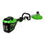 Триммер Greenworks GD60LTK2, 60V, 40 см, бесщеточный, c АКБ 2 А/ч и ЗУ