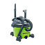 Пылесос строительный Greenworks G120WDV, 220V, 1300 Вт, щеточный