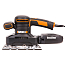 Вибрационная шлифмашина электрическая WORX WX641, 220V, 250 Вт, щеточная