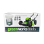 Газонокосилка Greenworks GD60LM46HPK2, 60V, 46 см, бесщеточная, с АКБ 2 А/ч и ЗУ