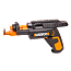 Отвертка  WORX WX255, 4V, щеточная, с ЗУ + набор бит (6 шт.)