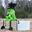 Измельчитель садовый электрический Greenworks GACSB, 220V, 2500 Вт с контейнером
