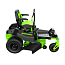 Садовый райдер Greenworks Zero Turn CrossoverT GC82ZT107K5, 82V, 107 см, бесщеточный, c 6xАКБ 5 А/ч и ЗУ 8А