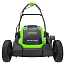 Газонокосилка Greenworks GD40LM361K2, 40V, 36 см, c АКБ 2 А/ч и ЗУ 2А