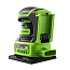 Вибрационная шлифмашина  Greenworks G24SS14, 24V, щеточная, без АКБ и ЗУ
