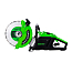 Пила-бетонорез Greenworks 2009007, 82V, 3200 Вт, без АКБ и ЗУ