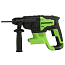 Перфоратор  Greenworks GD24SDS2, 2 Дж, 24V, бесщеточный, с АКБ 2 А/ч и ЗУ