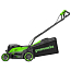 Газонокосилка Greenworks GD24X2LM361, 48V, 36 см, без АКБ и ЗУ