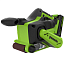 Ленточная шлифмашина  Greenworks G24BS, 24V, бесщеточная, АКБ 4 А/ч и ЗУ 2 А