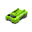 Триммер  Greenworks G40LT30K4, 40V, 30 см, щеточный, с АКБ 4 А/ч и ЗУ