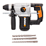 Перфоратор  WORX WX392.9, 2,2 Дж, 20V, щеточный, без АКБ и ЗУ