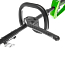 Триммер Greenworks GD40BCK5, 40V, 40 см, бесщеточный, с АКБ 5 А/ч и ЗУ