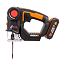 Лобзик-сабельная пила  WORX Axis WX550, 20V, щеточный, с АКБ 2 А/ч и ЗУ + кейс