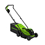 Газонокосилка Greenworks GD24LM33, 24V, 33 см, бесщеточная, без АКБ и ЗУ