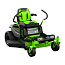 Садовый райдер Greenworks Zero Turn CrossoverT GC82ZT107K5, 82V, 107 см, бесщеточный, c 6xАКБ 5 А/ч и ЗУ 8А