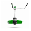 Триммер  Greenworks GD60BCBK2, 60V, 40 см, бесщеточный, с велосипедной ручкой, с АКБ 2 А/ч и ЗУ