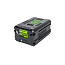 Снегоуборщик снеголопата Greenworks GD60SSK4, 60V, 30 см, бесщеточный, c АКБ 4 А/ч и ЗУ