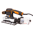 Вибрационная шлифмашина электрическая WORX WX642.1, 220V, 270 Вт, щеточная