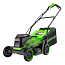 Газонокосилка Greenworks GD24X2LM361, 48V, 36 см, без АКБ и ЗУ