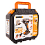Винтоверт  WORX WX292, 20V, бесщеточный, с 2xАКБ 2 А/ч и ЗУ + кейс