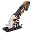 Пила дисковая  WORX SAW WX527, 85 мм, 20V, щеточная, с АКБ 2 А/ч и ЗУ