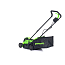 Газонокосилка Greenworks GD24LM33, 24V, 33 см, бесщеточная, без АКБ и ЗУ