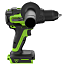 Дрель-шуруповерт Greenworks GD24DD140, 24V, ударная, бесщеточная, 5 А/ч АКБ и 2А ЗУ