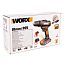 Дрель-шуруповерт  Worx WX101, 20V, щеточная, с 2xАКБ 2 А/ч и ЗУ + сумка и коробка