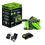 Ленточная шлифмашина  Greenworks G24BS, 24V, бесщеточная, АКБ 4 А/ч и ЗУ 2 А