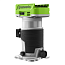 Фрезер Greenworks G24RO, 24V, бесщеточный, АКБ 2 A/ч и ЗУ