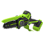 Цепная мини пила аккумуляторная Greenworks CS2410A, 24V,АКБ 4Ач и ЗУ 