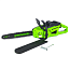 Пила цепная Greenworks GD40CS20XK4, 40V, 40 см, бесщеточная, с 8 А/ч АКБ и ЗУ