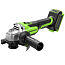 Угловая шлифмашина Greenworks AG5900K8, 24V, 125 мм, бесщеточная, с АКБ 8 А/ч и ЗУ 2А