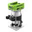 Фрезер Greenworks G24RO, 24V, бесщеточный, АКБ 2 A/ч и ЗУ