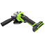 Угловая шлифмашина Greenworks AG5900K8, 24V, 125 мм, бесщеточная, с АКБ 8 А/ч и ЗУ 2А