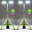 Мачта светодиодная осветительная Greenworks GPT-STLK2, 24V, с АКБ 2 А/ч и ЗУ 2А