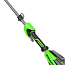 Кусторез штанговый Greenworks G40PH511, 24V, 51 см, щеточный, без АКБ и ЗУ