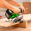 Пила циркулярная Greenworks GD24CS165, 165 мм, 24V, бесщеточная, без АКБ и ЗУ