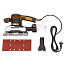 Вибрационная шлифмашина электрическая WORX WX642.1, 220V, 270 Вт, щеточная