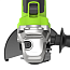 Угловая шлифмашина Greenworks AG5900K8, 24V, 125 мм, бесщеточная, с АКБ 8 А/ч и ЗУ 2А