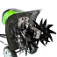 Культиватор элекстрический Greenworks GTL9526, 950W