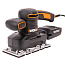 Вибрационная шлифмашина электрическая WORX WX641, 220V, 250 Вт, щеточная