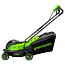 Газонокосилка Greenworks GD24LM331K2, 24V, 33 см, с АКБ 2 А/ч и ЗУ 2А