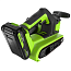 Ленточная шлифмашина  Greenworks G24BS, 24V, бесщеточная, АКБ 4 А/ч и ЗУ 2 А