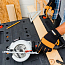 Пила дисковая электрическая WORX WX437, 120 мм, 220V, 800 Вт, щеточная + кейс