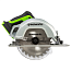 Пила циркулярная  Greenworks GD24CS, 185 мм, 24V, бесщеточная, 2 А/ч и 2 А ЗУ